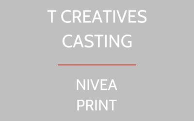 NIVEA MEN: PRINT (RUSH CASTING)