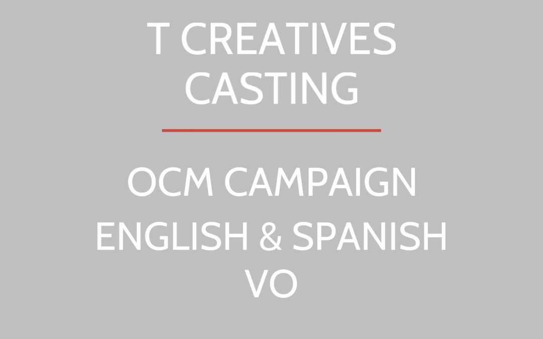 OCM CAMPAIGN, VO PSA: NON-UNION (SPANISH & ENGLISH)