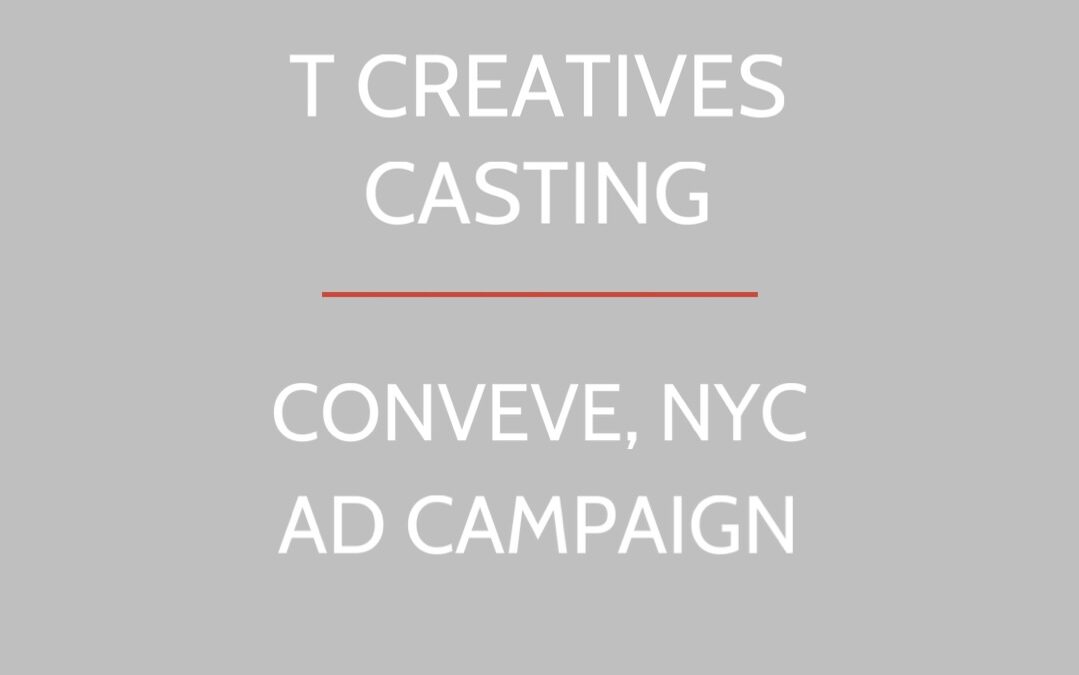 convene nyc 2023 ad campaign casting